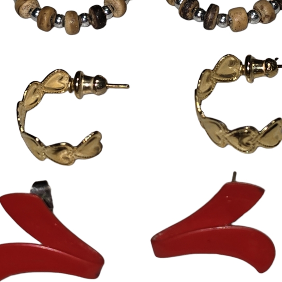 4 Pack Random Earrings 14 - Picture 3 of 3